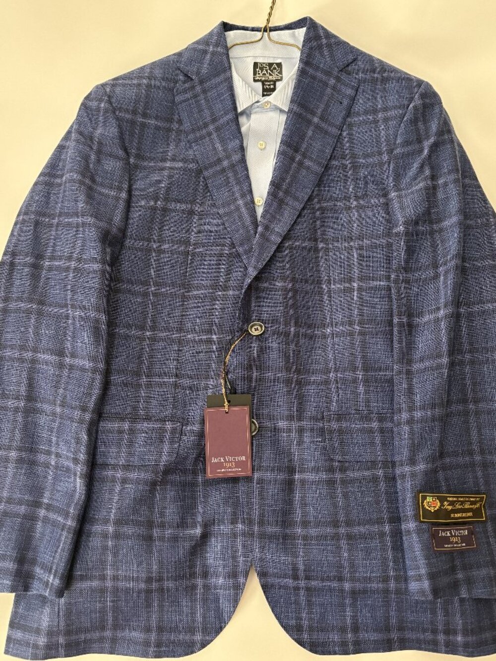 Jack Victor 1913 Luxury Collection - Loro Piana Nindo Wool Silk Linen Jacket